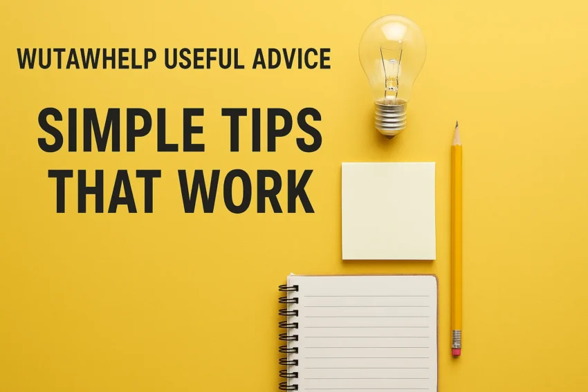 wutawhelp useful advice